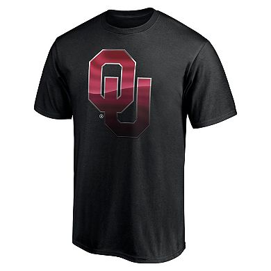 Men's Fanatics Branded Black Oklahoma Sooners Team Midnight Mascot T-Shirt