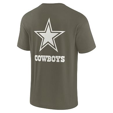 Unisex Fanatics Olive Dallas Cowboys Elements Super Soft Short Sleeve T-Shirt