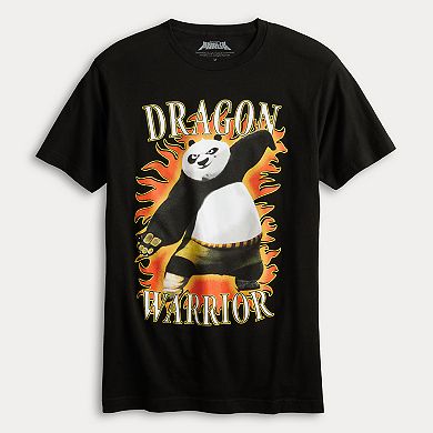 Men's Kung Fu Panda Po the Dragon Warrior Graphic Tee