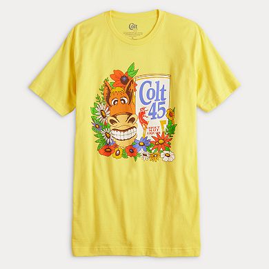 Men's Colt 45 Classic Gold Donkey Graphic Tee