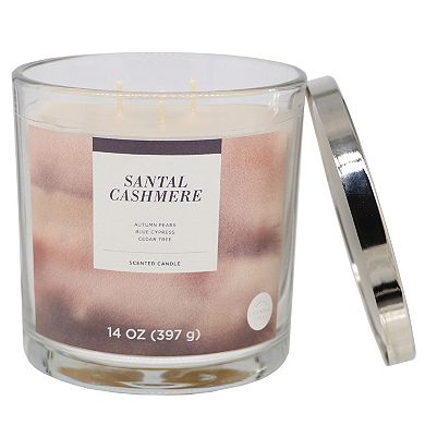 Sonoma Goods For Life® Santal Cashmere Single Pour 14-oz. Candle Jar