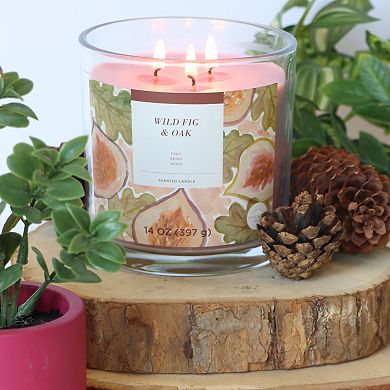 Sonoma Goods For Life® Wild Fig & Oak Single Pour 14-oz. Candle Jar
