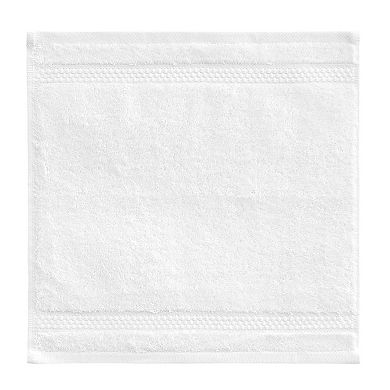 Linum Home Textiles Aegean Long Staple Turkish Cotton Starlight Terry 6-Piece Washcloth Set