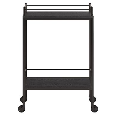 Finley & Sloane Barnes Rectangular Bar Cart