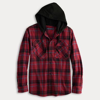 Men's Trinity Coast Hooded Flannel Shirt