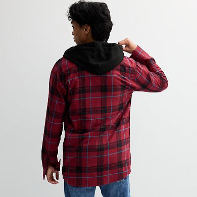 Men's Trinity Coast Hooded Flannel Shirt