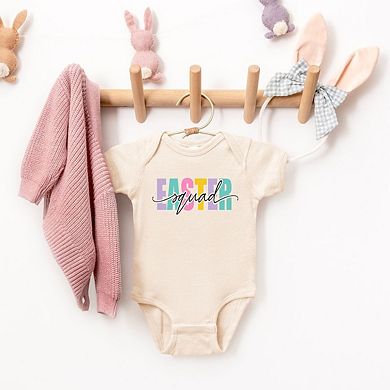 Easter Squad Colorful Baby Bodysuit