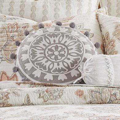 Levtex Home Selesta Blush Round Decorative Throw Pillow