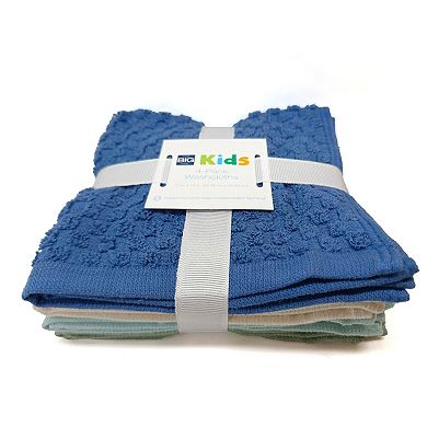 The Big One® Multi Color 4-pc. Wash Cloth Set