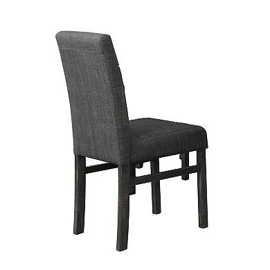 Best Master Furniture Vitaliya 19.5" Wood Dining Side Chair (Set of 2)