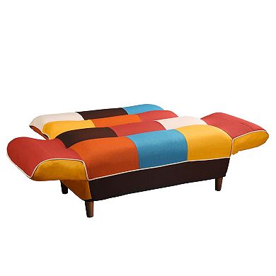 Merax Small Space Colorful Sleeper Sofa