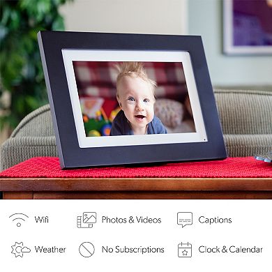 Simply Smart Home 10.1” PhotoShare Friends and Family Smart Digital Picture Frame