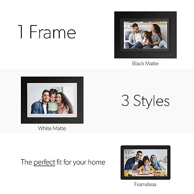 Simply Smart Home 10.1??? PhotoShare Friends and Family Smart Digital Picture Frame