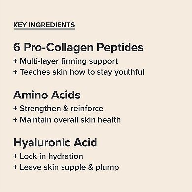 Pro Collagen Multi-Peptide Booster for Firmer, Smoother Skin