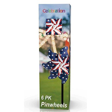 Celebration 6-Pack Pinwheels