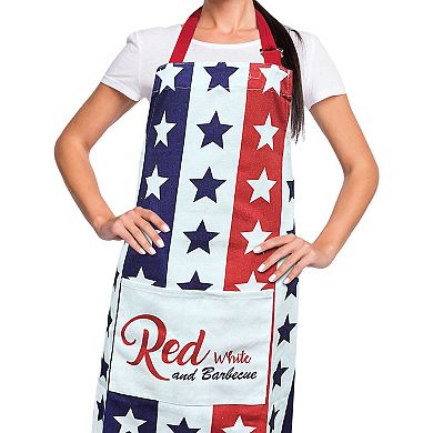 Quirky Kitchen Stars and Stripes Apron
