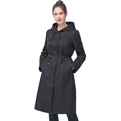Women's Bgsd Riley Hooded Zip-out Lined Raincoat