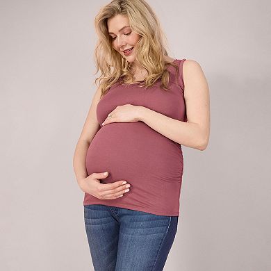 Maternity Motherhood® Side Ruched Tank