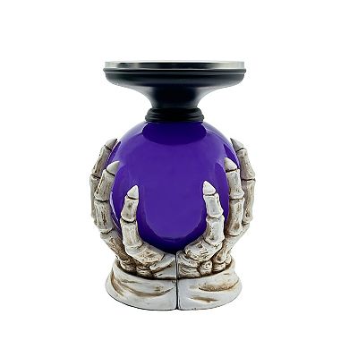 Celebrate Together™ Halloween Skeleton Hands Shimmer Candleholder Table Decor