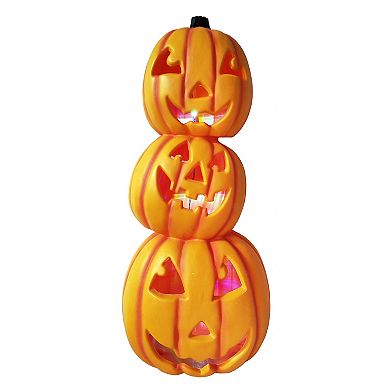 Celebrate Together™ Halloween LED Pumpkin Stack Floor Decor