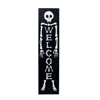 Celebrate Together™ Halloween LED "Welcome" Skeleton Floor Decor