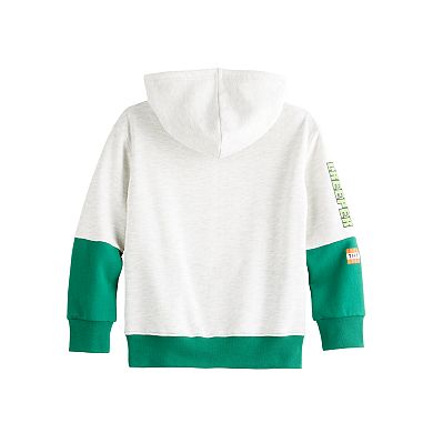 Boys 4-12 Jumping Beans® Minecraft Creeper Active Fleece Hoodie