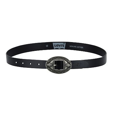 Women's Levi's® Western Concho Center Bar Buckle Belt