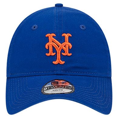 Youth New Era Royal New York Mets Team Color 9TWENTY Adjustable Hat