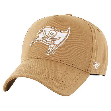 Men's '47 Tan Tampa Bay Buccaneers Ballpark MVP Adjustable Hat