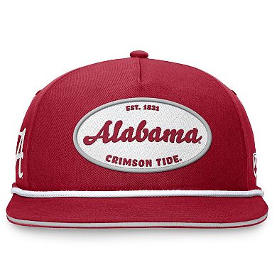 Men's Top of the World Crimson Alabama Crimson Tide Iron Golfer Adjustable Hat