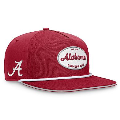 Men's Top of the World Crimson Alabama Crimson Tide Iron Golfer Adjustable Hat