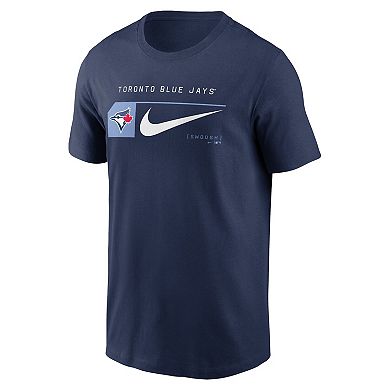 Men's Nike Navy Toronto Blue Jays Team Swoosh Lockup T-Shirt