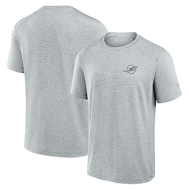 Men's Fanatics Signature Gray Miami Dolphins Front Office Tech T-Shirt
