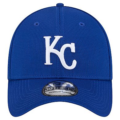 Men's New Era Royal Kansas City Royals Active Pivot 39THIRTY Flex Hat