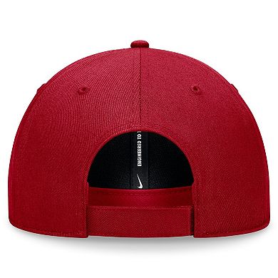 Men's Nike Red Washington Nationals Evergreen Club Performance Adjustable Hat