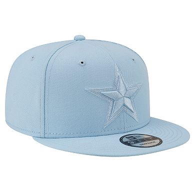 Youth New Era Light Blue Dallas Cowboys Color Pack 9FIFTY Snapback Hat