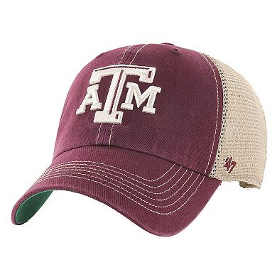 Men's '47 Maroon Texas A&M Aggies Trawler Clean Up Adjustable Hat