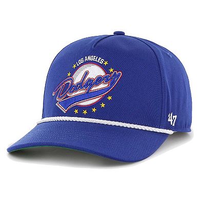 Men's '47 Royal Los Angeles Dodgers Wax Pack Collection Premier Hitch Adjustable Hat