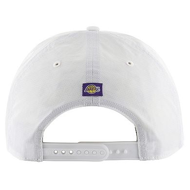 Men's '47 White Los Angeles Lakers Fairway Hitch brrr Adjustable Hat