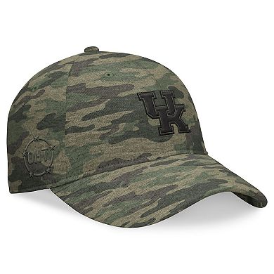 Men's Top of the World Camo Kentucky Wildcats OHT Military Appreciation Hound Adjustable Hat