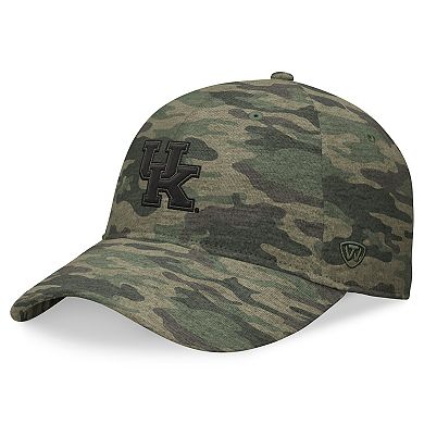 Men's Top of the World Camo Kentucky Wildcats OHT Military Appreciation Hound Adjustable Hat