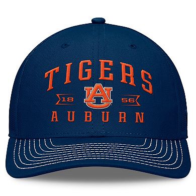Men's Top of the World Navy Auburn Tigers Carson Trucker Adjustable Hat