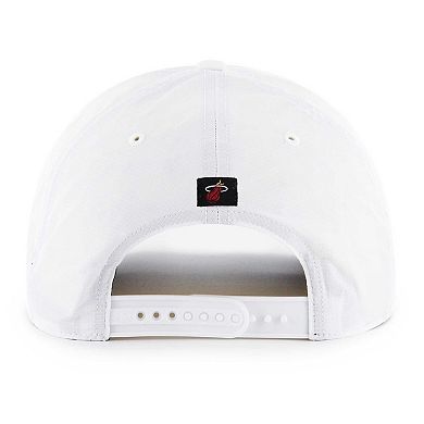 Men's '47 White Miami Heat Fairway Hitch brrr Adjustable Hat