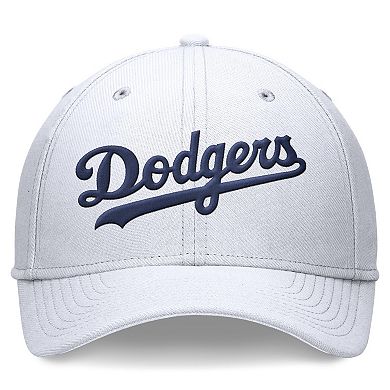 Men's Nike White Los Angeles Dodgers Evergreen Performance Flex Hat