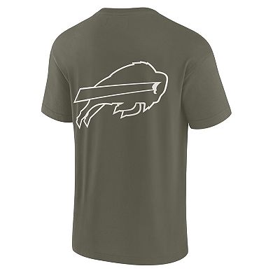 Unisex Fanatics Signature Olive Buffalo Bills Elements Super Soft Short Sleeve T-Shirt
