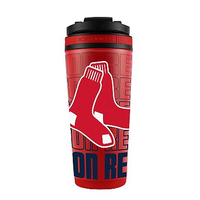 WinCraft Boston Red Sox 26oz. 4D Stainless Steel Ice Shaker Bottle
