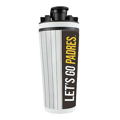 WinCraft San Diego Padres 26oz. 4D Stainless Steel Ice Shaker Bottle