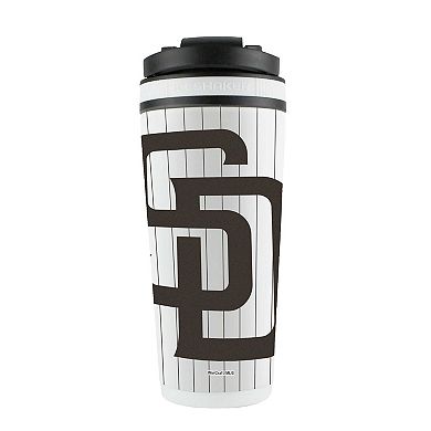 WinCraft San Diego Padres 26oz. 4D Stainless Steel Ice Shaker Bottle