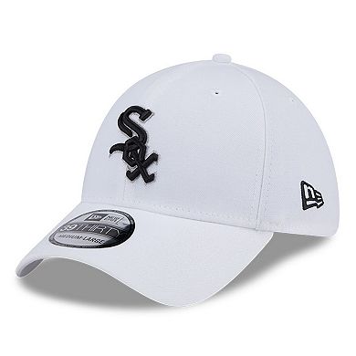 Men's New Era White Chicago White Sox Evergreen 39THIRTY Flex Hat