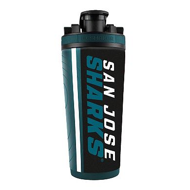 WinCraft San Jose Sharks 26oz. 4D Stainless Steel Ice Shaker Bottle